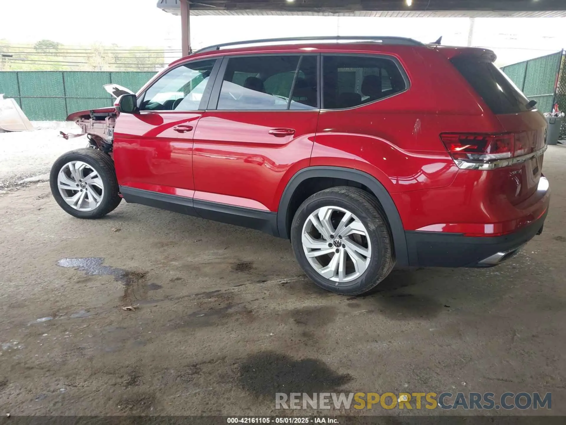 3 Photograph of a damaged car 1V2KR2CA3MC559155 VOLKSWAGEN ATLAS 2021