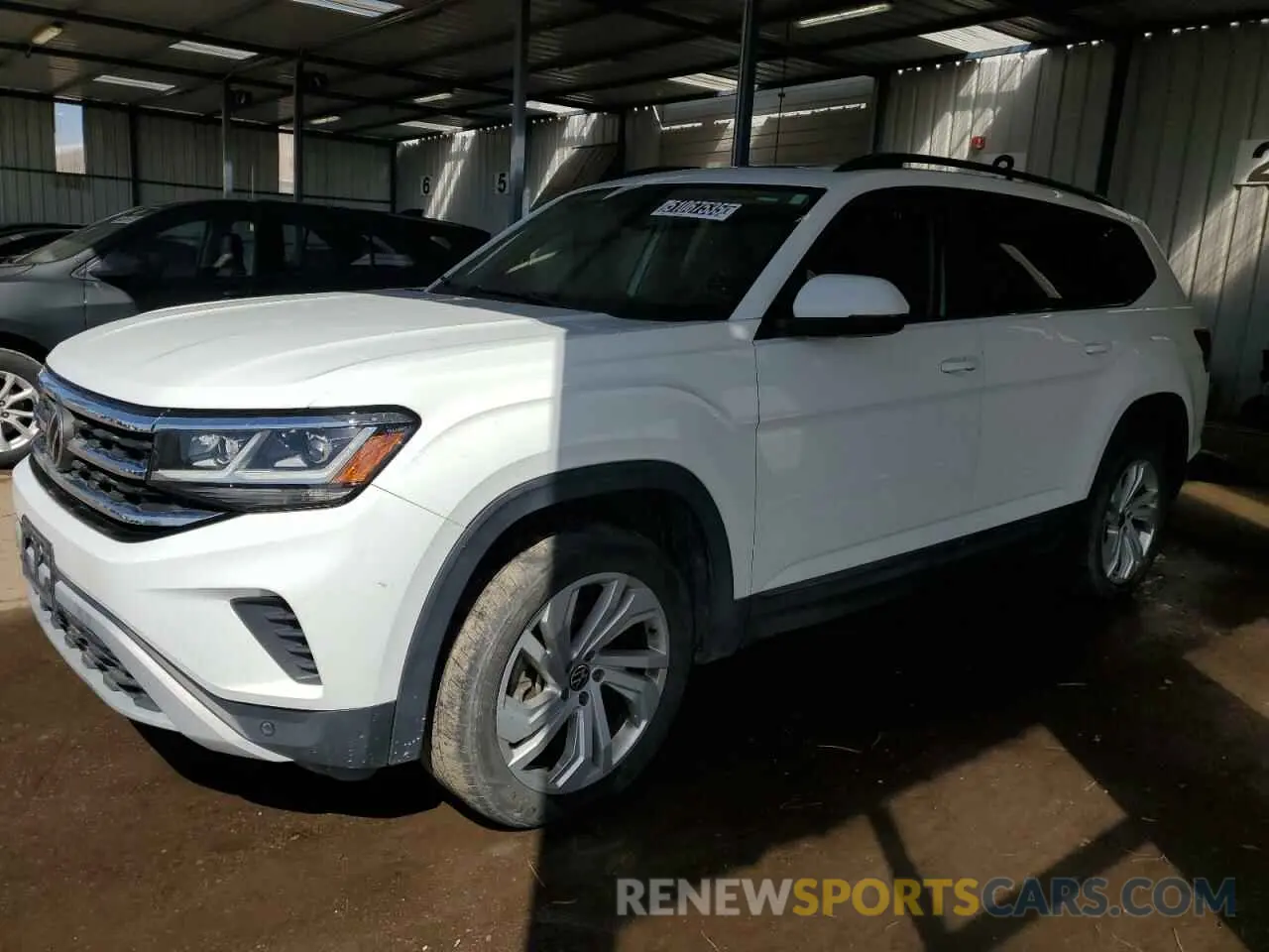 1 Photograph of a damaged car 1V2KR2CA4MC501796 VOLKSWAGEN ATLAS 2021