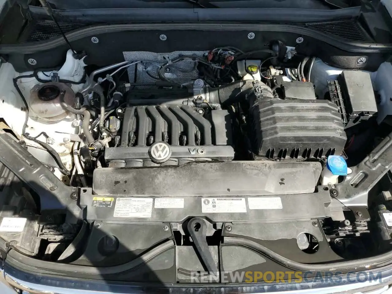 12 Photograph of a damaged car 1V2KR2CA4MC501796 VOLKSWAGEN ATLAS 2021