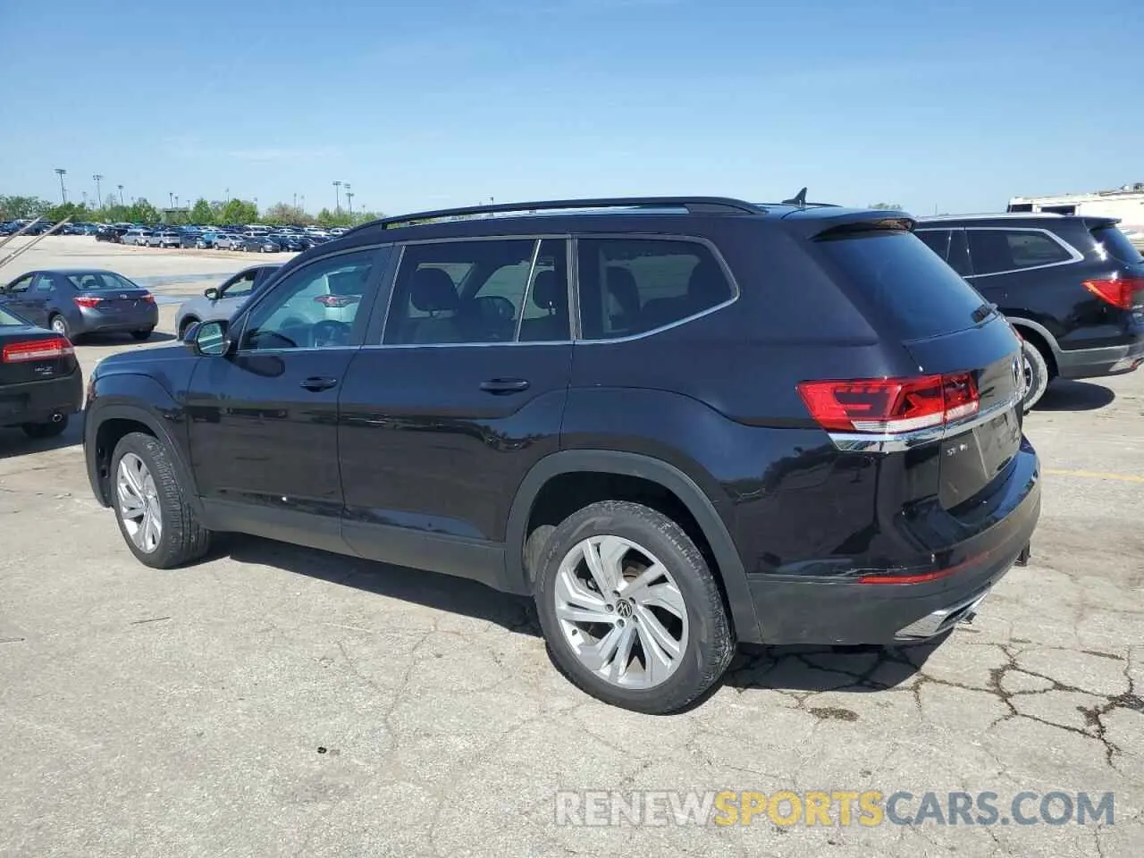 2 Photograph of a damaged car 1V2KR2CA5MC502892 VOLKSWAGEN ATLAS 2021