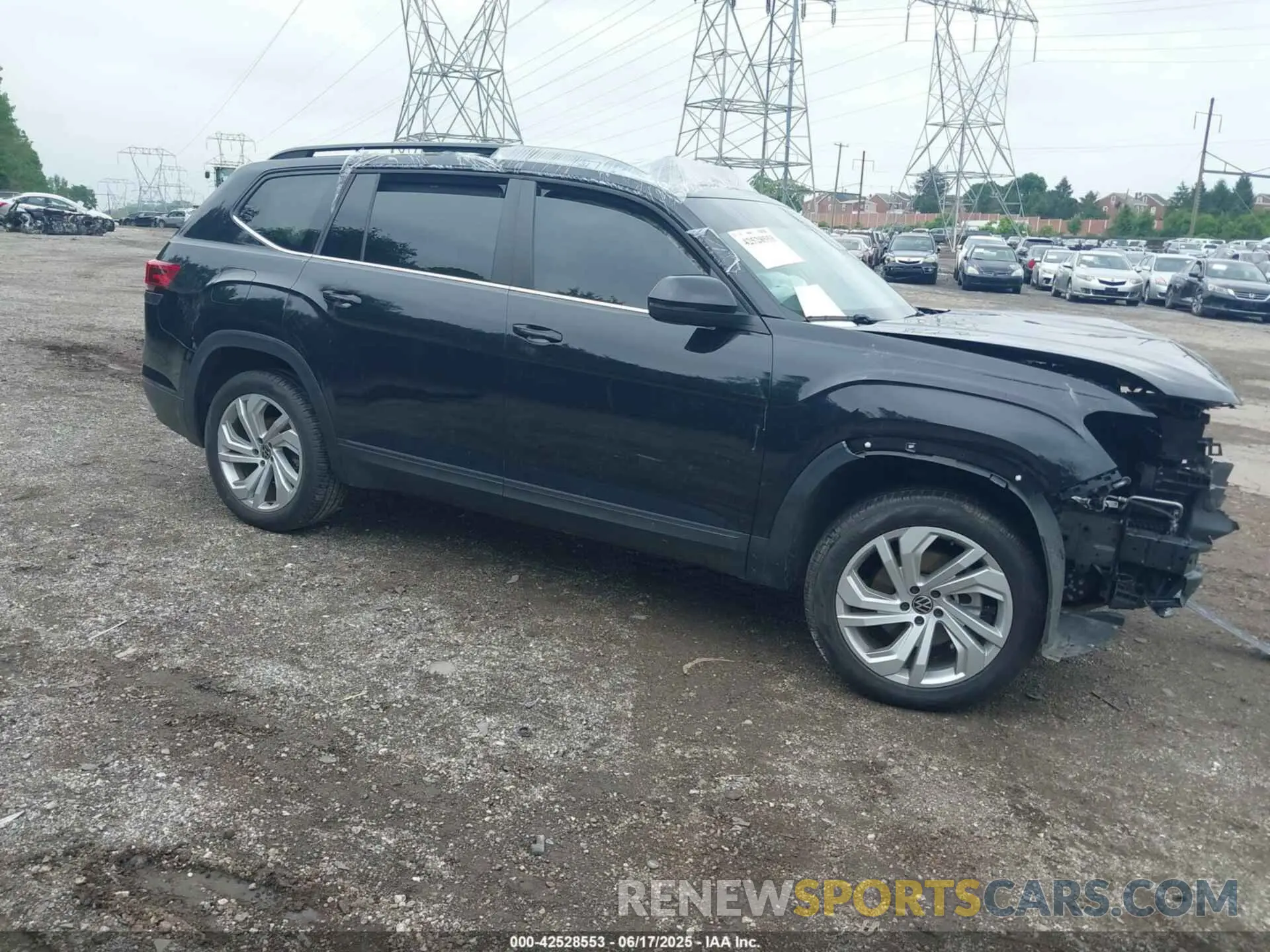 1 Photograph of a damaged car 1V2KR2CA5MC604564 VOLKSWAGEN ATLAS 2021