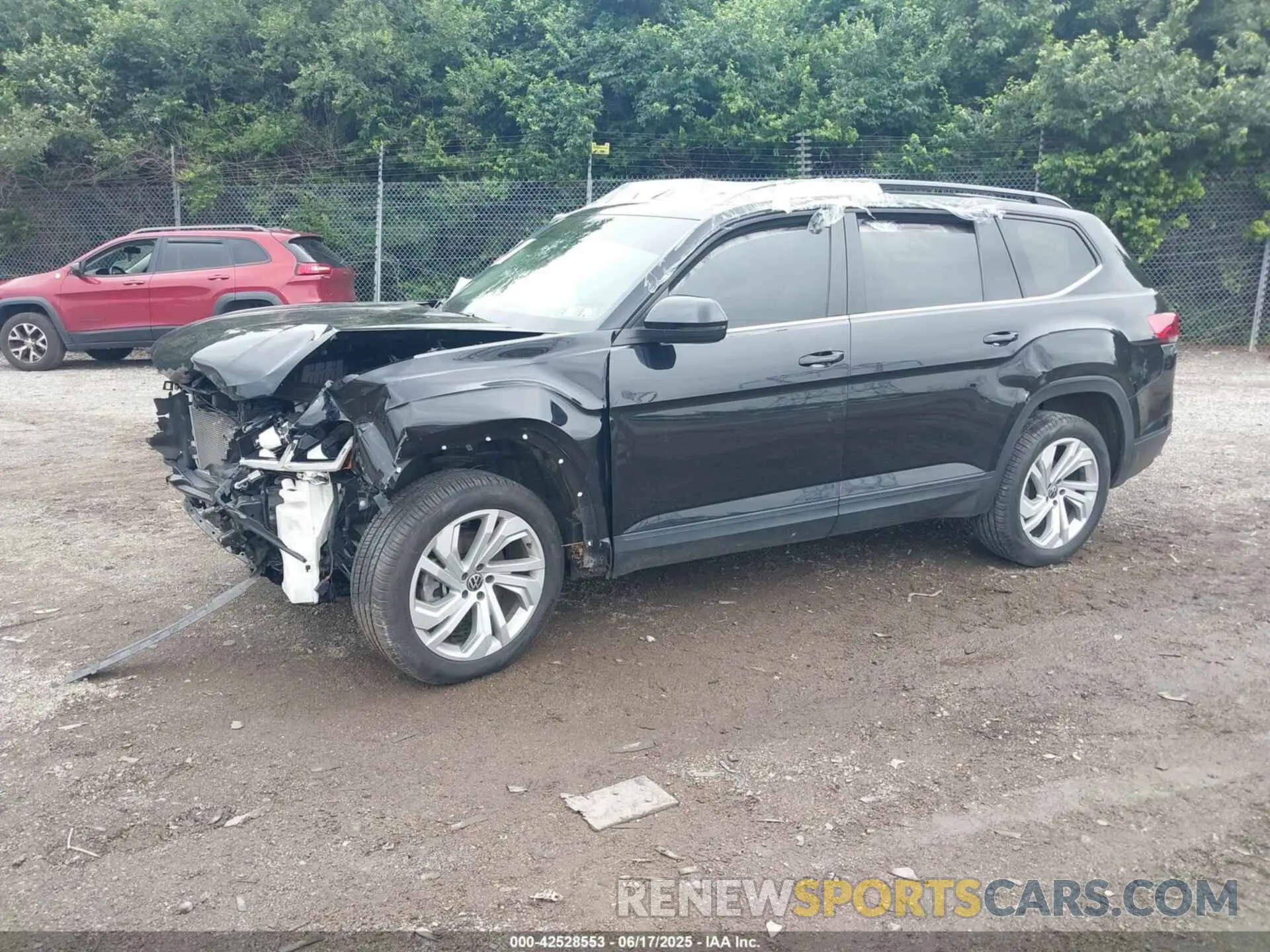 2 Photograph of a damaged car 1V2KR2CA5MC604564 VOLKSWAGEN ATLAS 2021