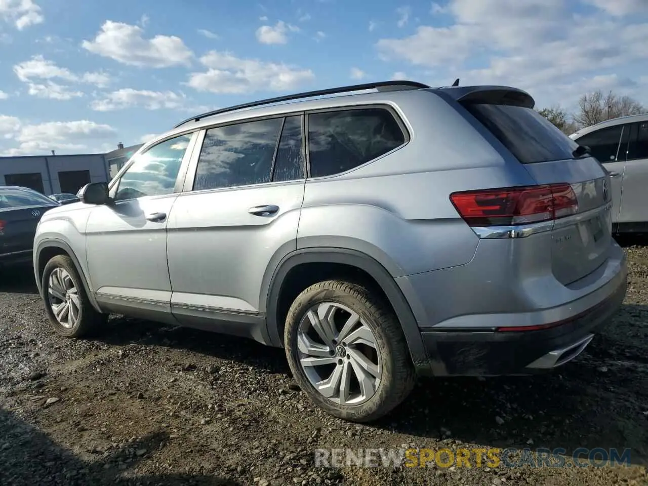 2 Photograph of a damaged car 1V2KR2CA5MC604855 VOLKSWAGEN ATLAS 2021