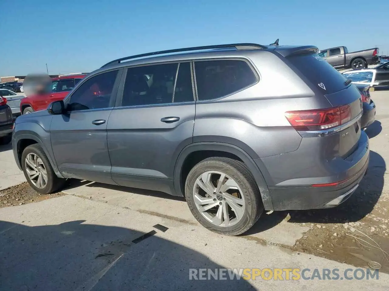 2 Photograph of a damaged car 1V2KR2CA7MC535814 VOLKSWAGEN ATLAS 2021