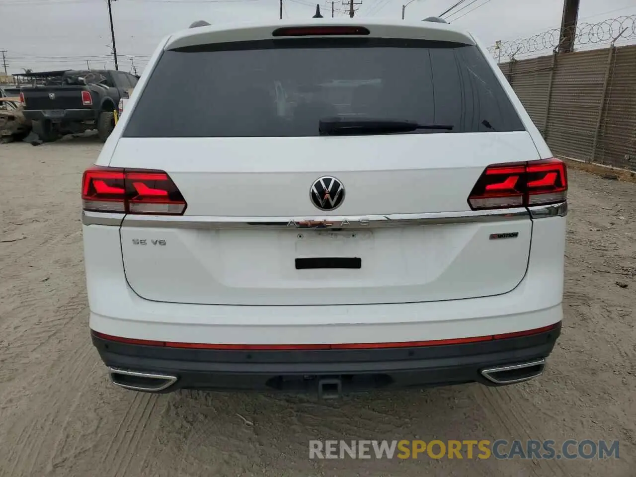 6 Photograph of a damaged car 1V2KR2CA8MC501445 VOLKSWAGEN ATLAS 2021