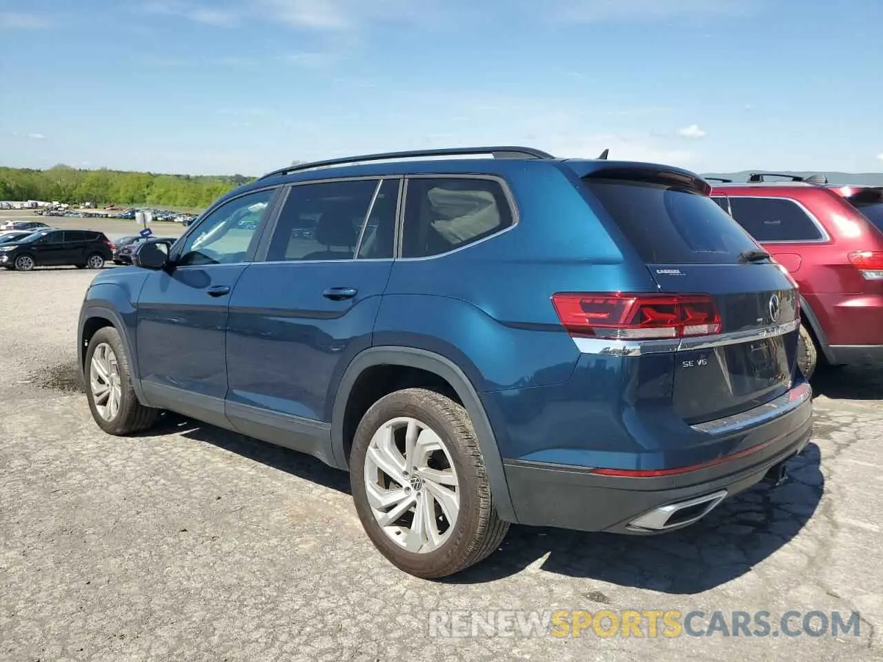 2 Photograph of a damaged car 1V2KR2CA9MC512230 VOLKSWAGEN ATLAS 2021