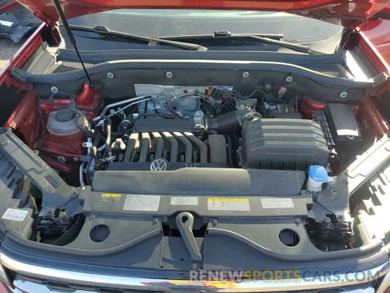 12 Photograph of a damaged car 1V2KR2CA9MC537578 VOLKSWAGEN ATLAS 2021