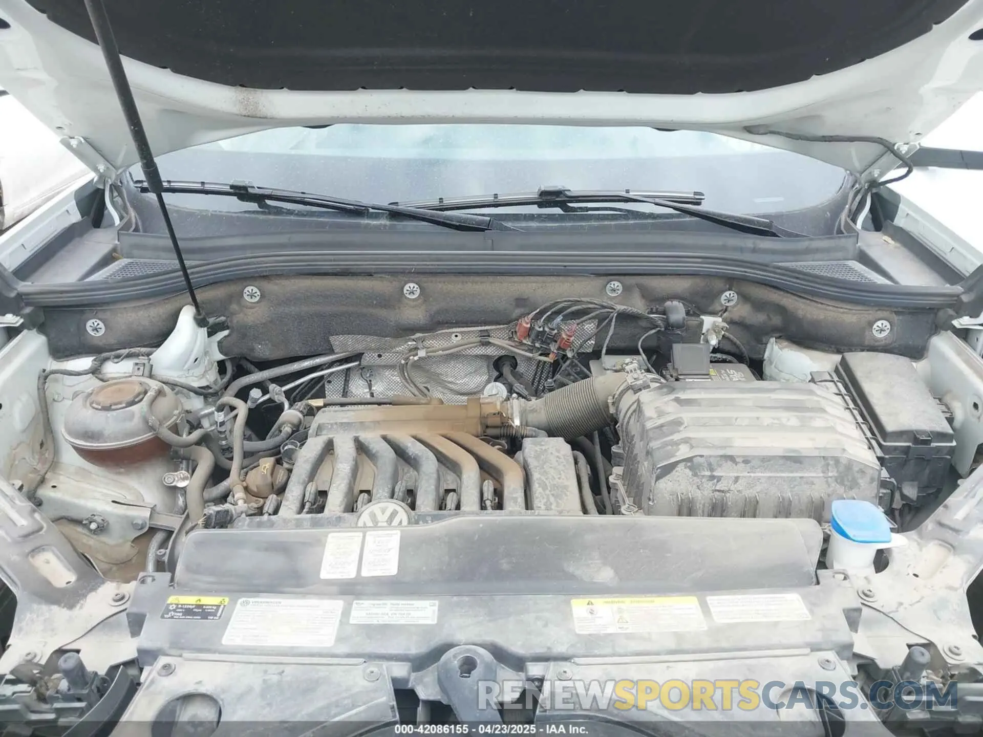 10 Photograph of a damaged car 1V2KR2CA9MC607239 VOLKSWAGEN ATLAS 2021