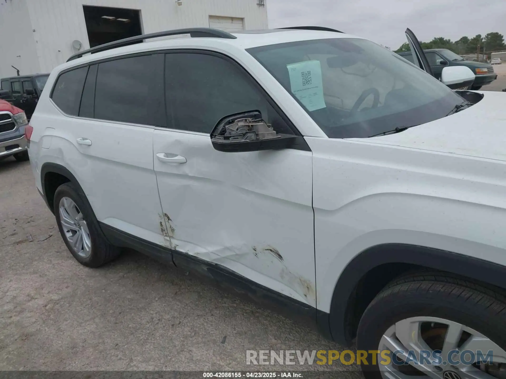 6 Photograph of a damaged car 1V2KR2CA9MC607239 VOLKSWAGEN ATLAS 2021