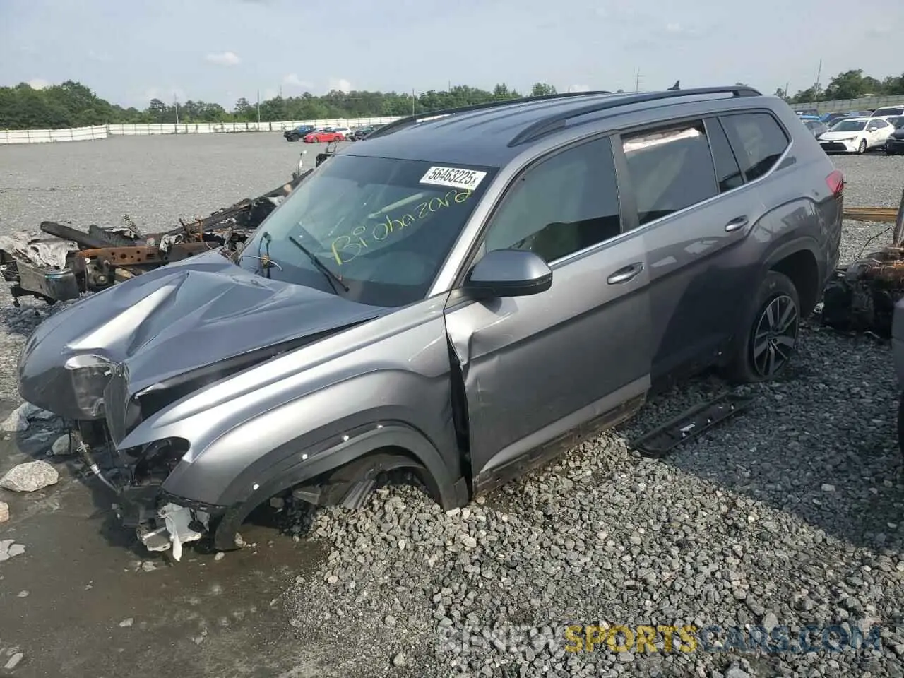1 Photograph of a damaged car 1V2LP2CA8MC575636 VOLKSWAGEN ATLAS 2021