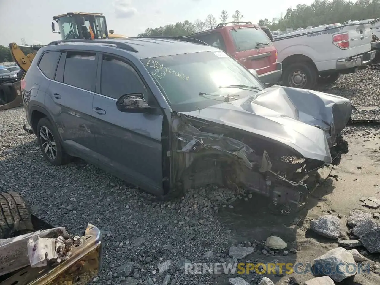 4 Photograph of a damaged car 1V2LP2CA8MC575636 VOLKSWAGEN ATLAS 2021