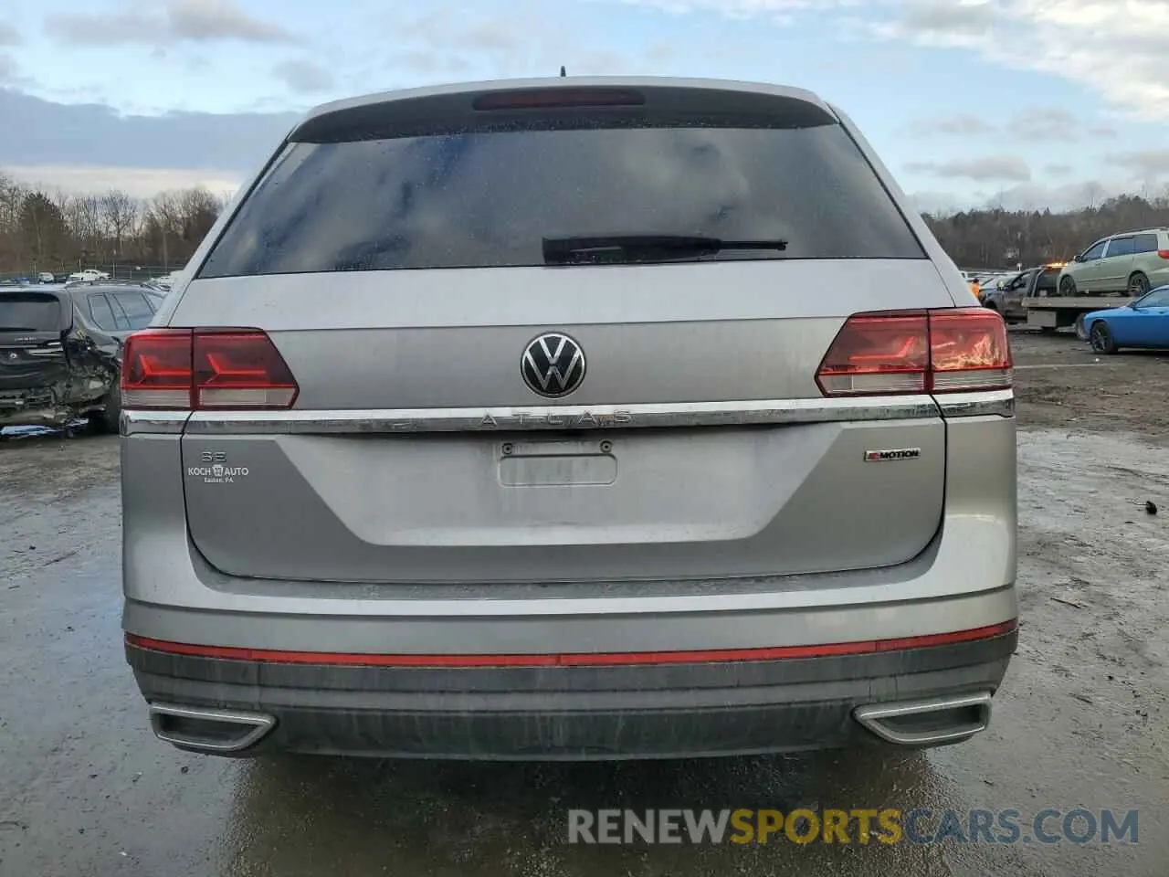 6 Photograph of a damaged car 1V2LP2CAXMC513803 VOLKSWAGEN ATLAS 2021