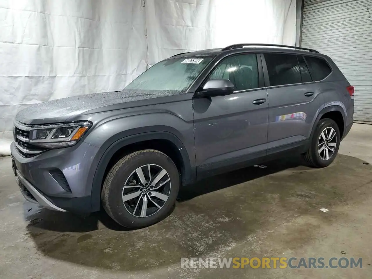 1 Photograph of a damaged car 1V2LP2CAXMC610564 VOLKSWAGEN ATLAS 2021