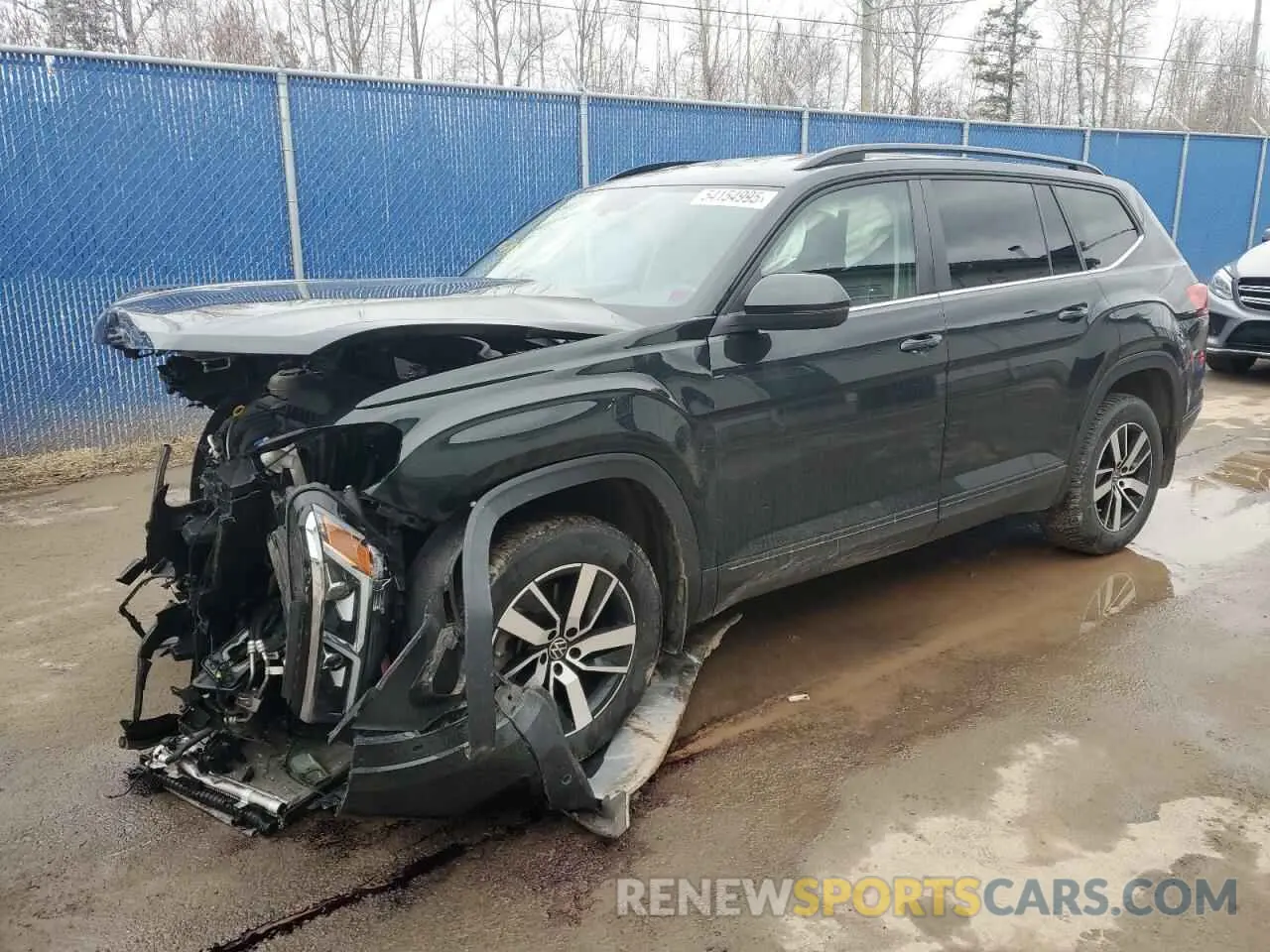 1 Photograph of a damaged car 1V2LR2CAXMC546438 VOLKSWAGEN ATLAS 2021