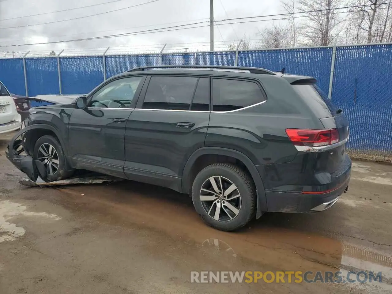 2 Photograph of a damaged car 1V2LR2CAXMC546438 VOLKSWAGEN ATLAS 2021