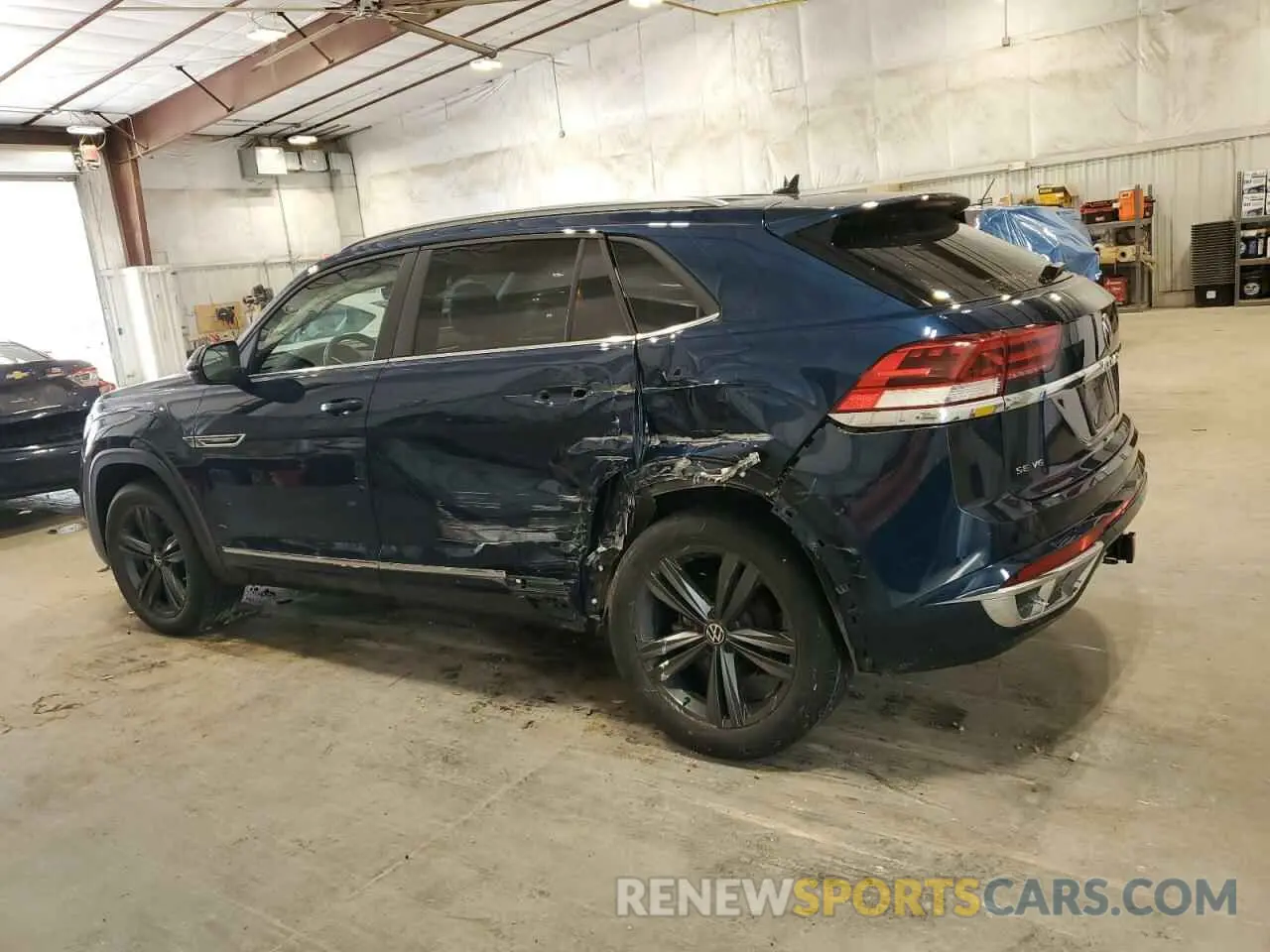 2 Photograph of a damaged car 1V2NE2CA2MC201165 VOLKSWAGEN ATLAS 2021