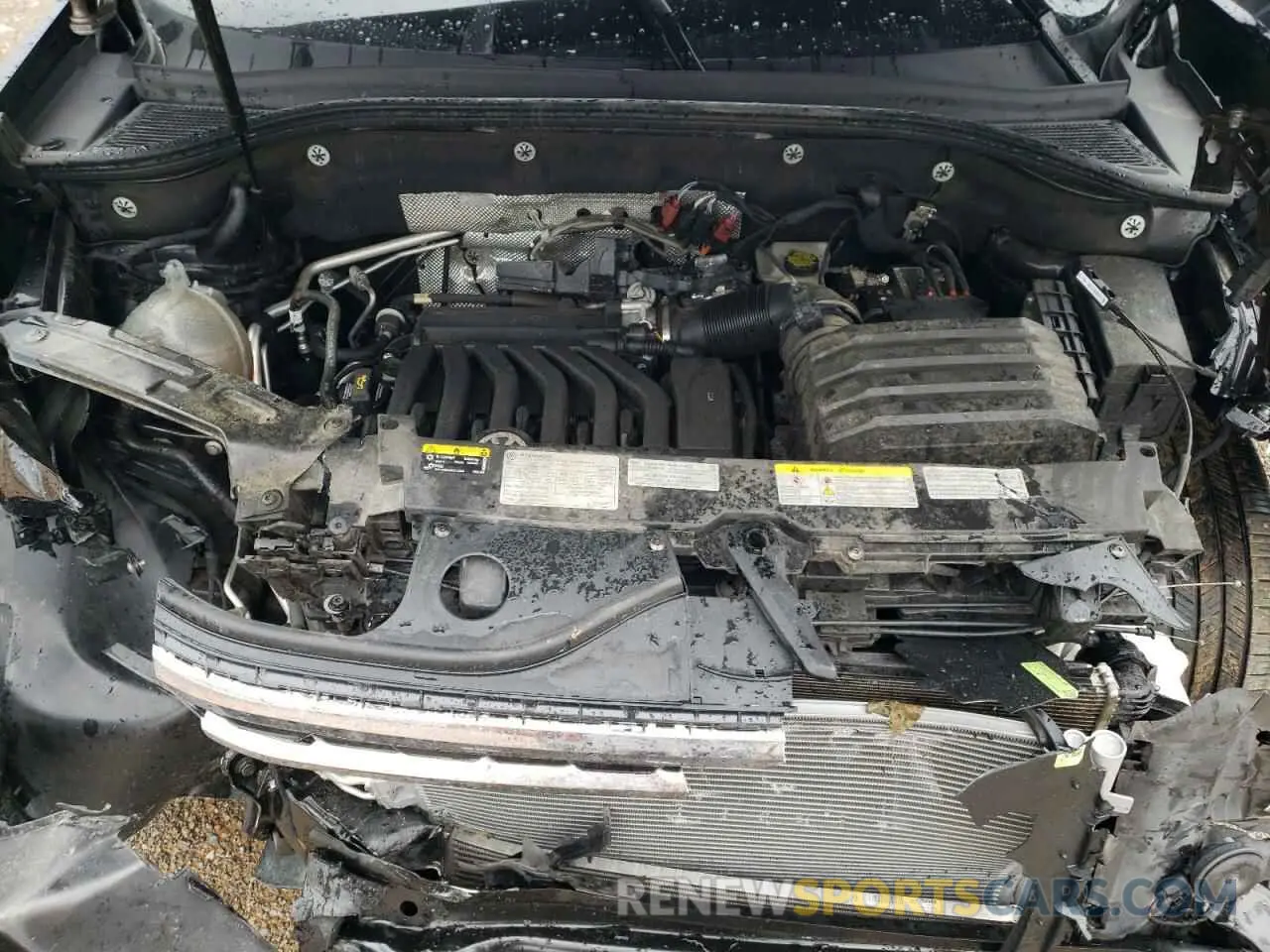 12 Photograph of a damaged car 1V2NR2CA0MC592000 VOLKSWAGEN ATLAS 2021