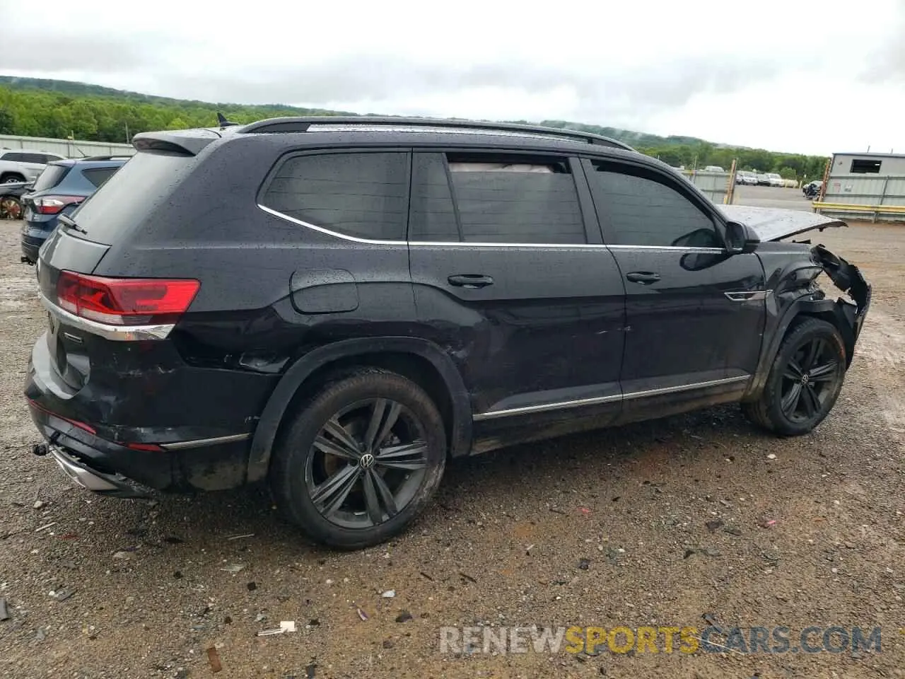 3 Photograph of a damaged car 1V2NR2CA0MC592000 VOLKSWAGEN ATLAS 2021