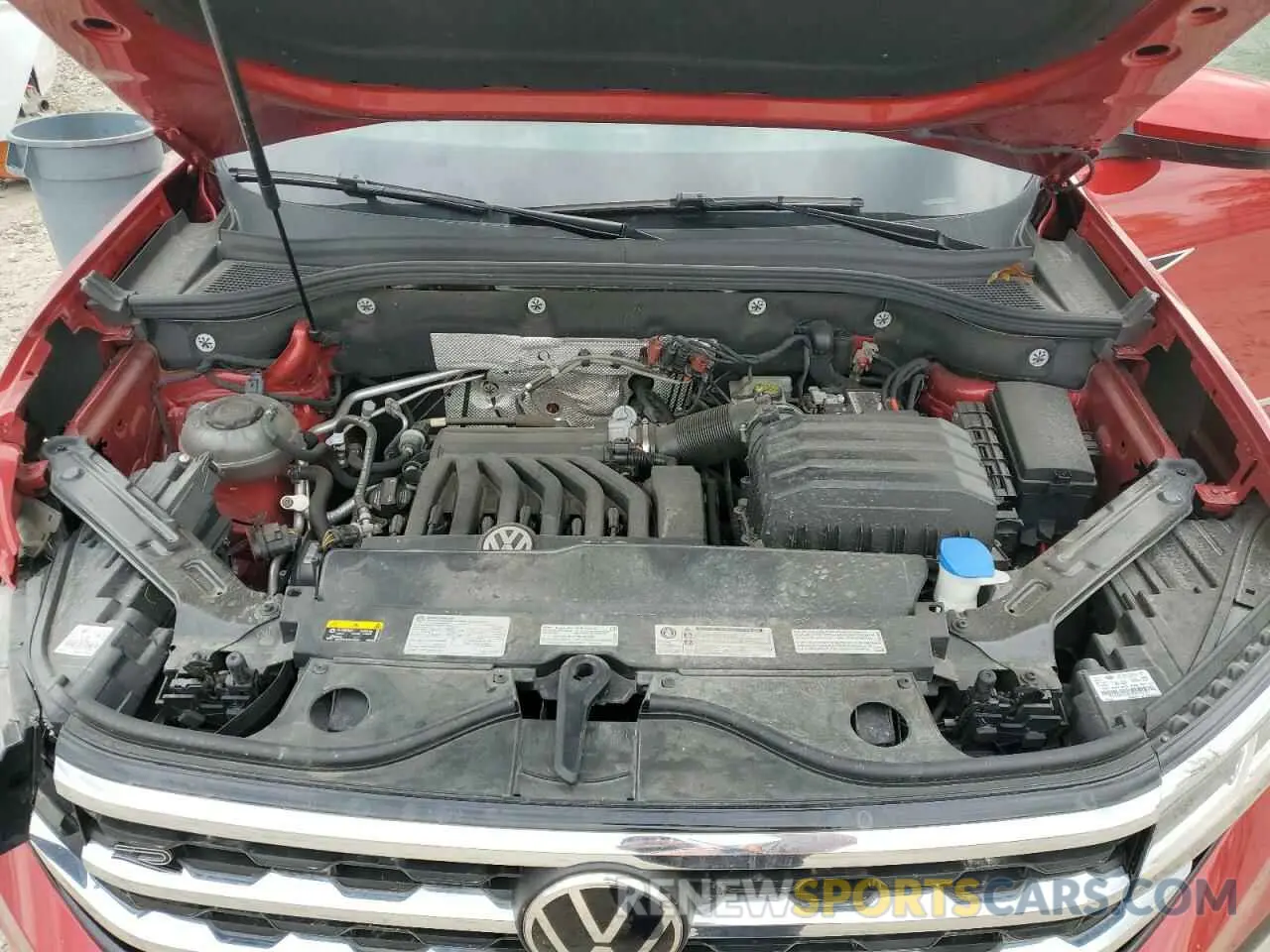 12 Photograph of a damaged car 1V2NR2CA7MC507251 VOLKSWAGEN ATLAS 2021