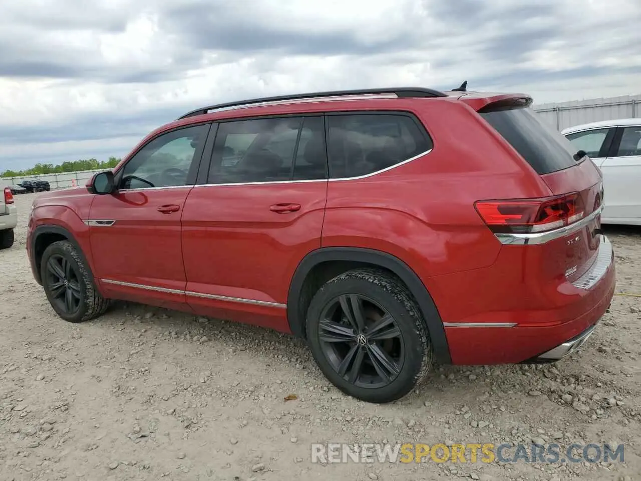 2 Photograph of a damaged car 1V2NR2CA7MC507251 VOLKSWAGEN ATLAS 2021