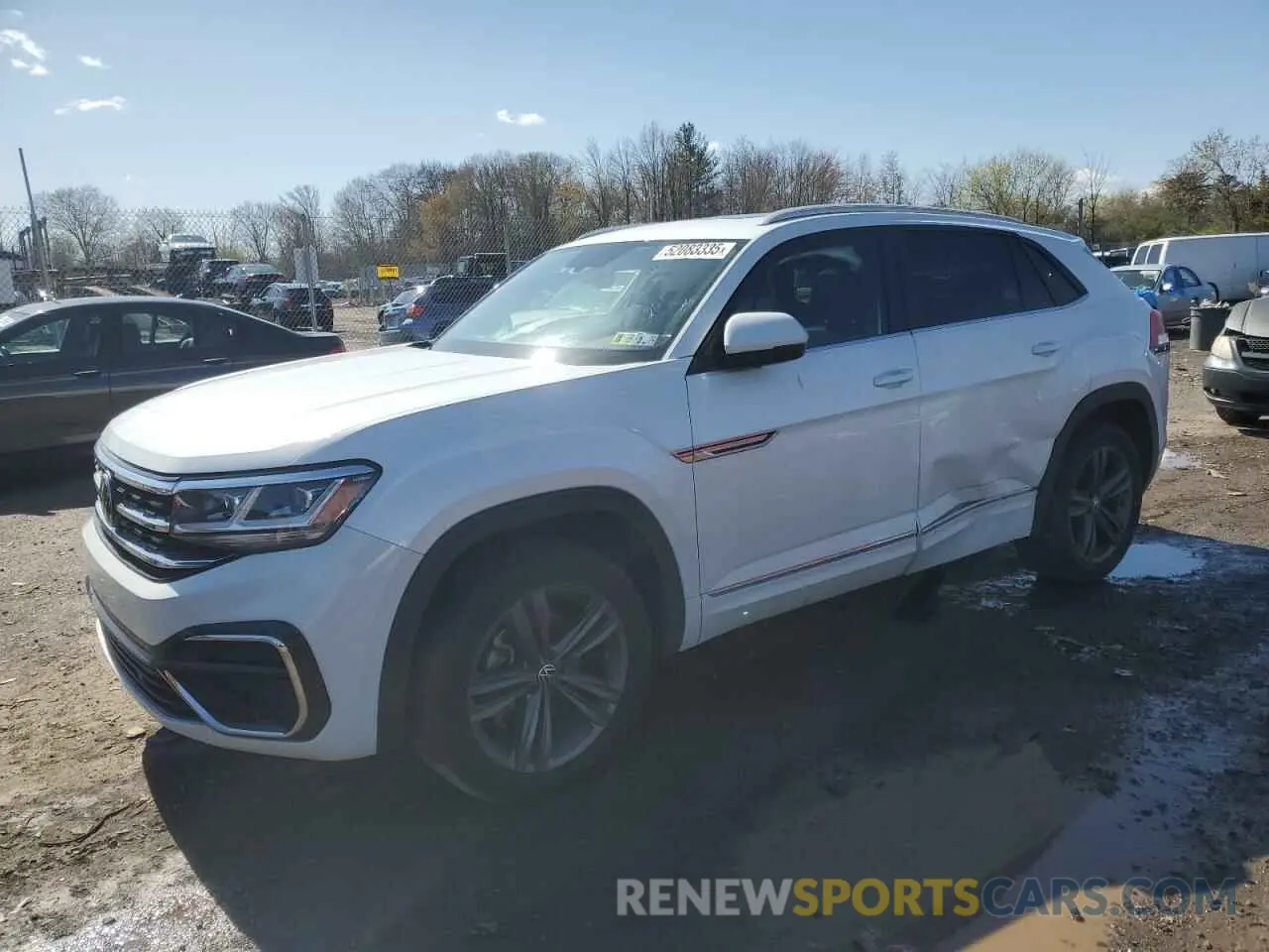 1 Photograph of a damaged car 1V2PE2CA1MC237020 VOLKSWAGEN ATLAS 2021