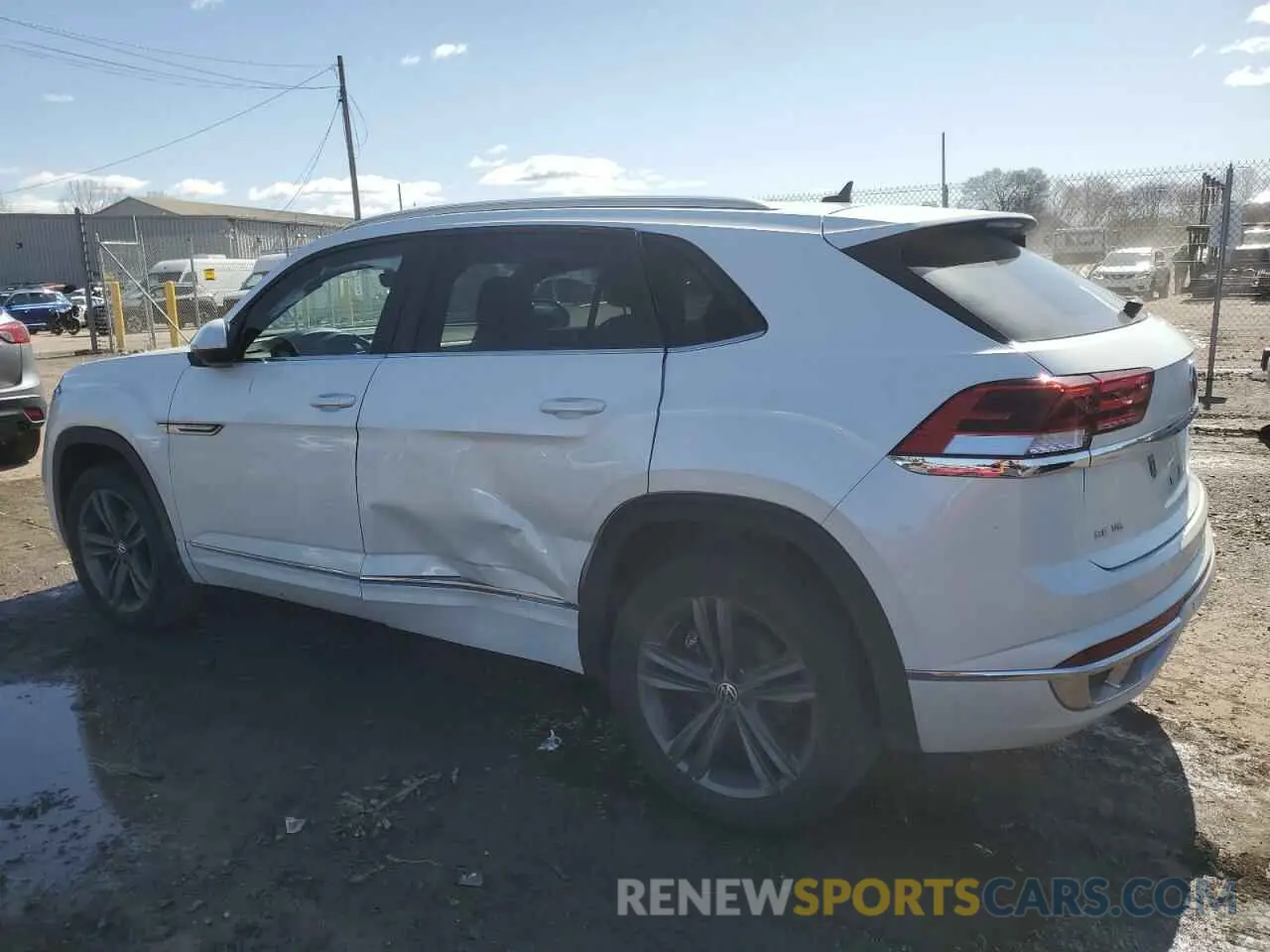 2 Photograph of a damaged car 1V2PE2CA1MC237020 VOLKSWAGEN ATLAS 2021
