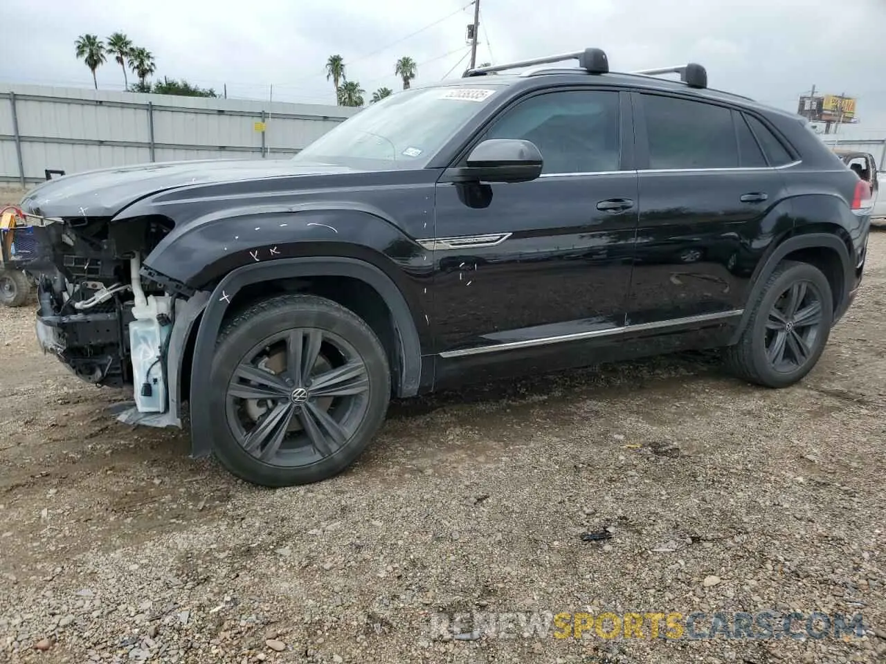 1 Photograph of a damaged car 1V2PE2CA4MC208319 VOLKSWAGEN ATLAS 2021
