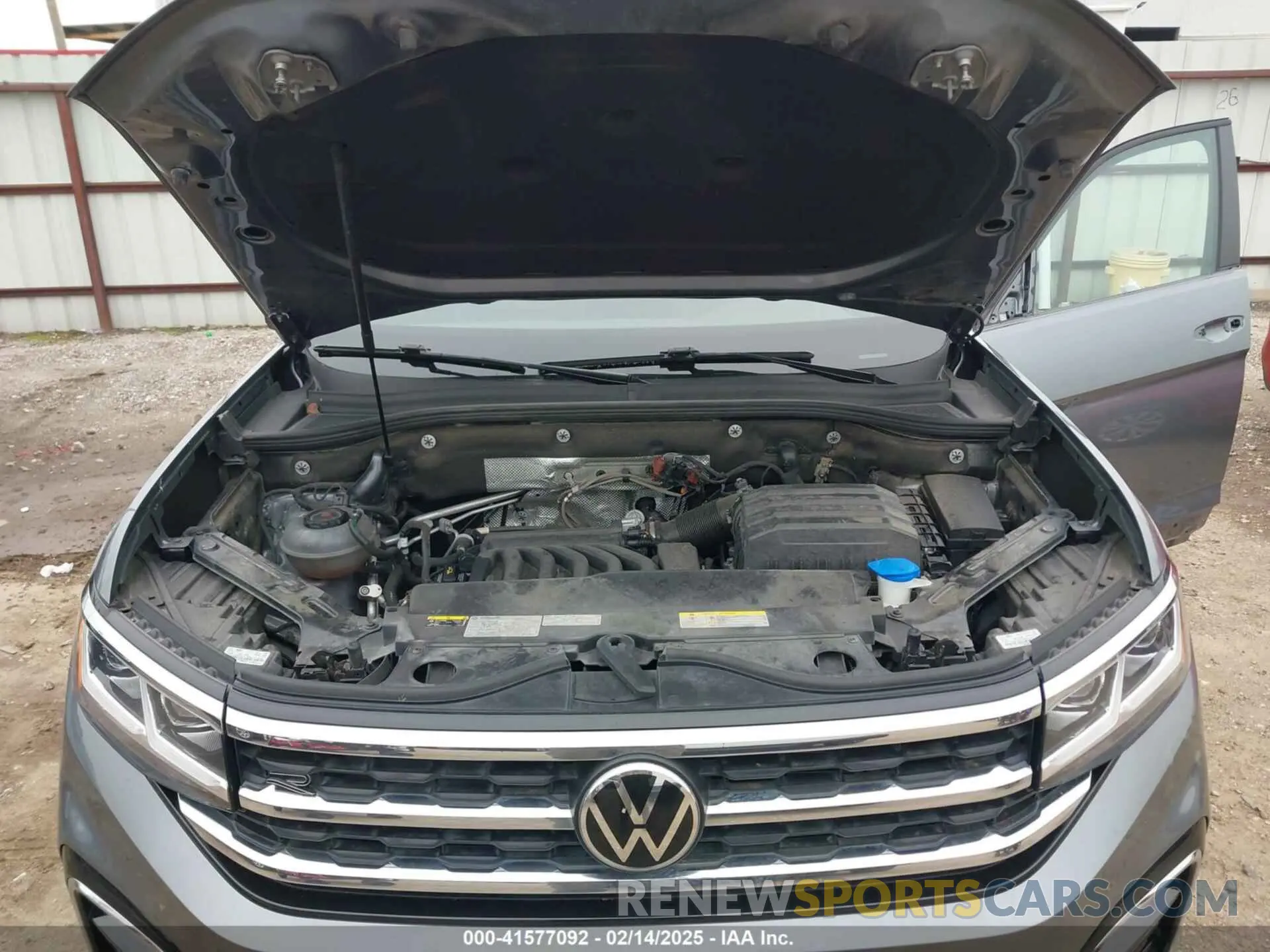 10 Photograph of a damaged car 1V2PR2CA1MC586800 VOLKSWAGEN ATLAS 2021