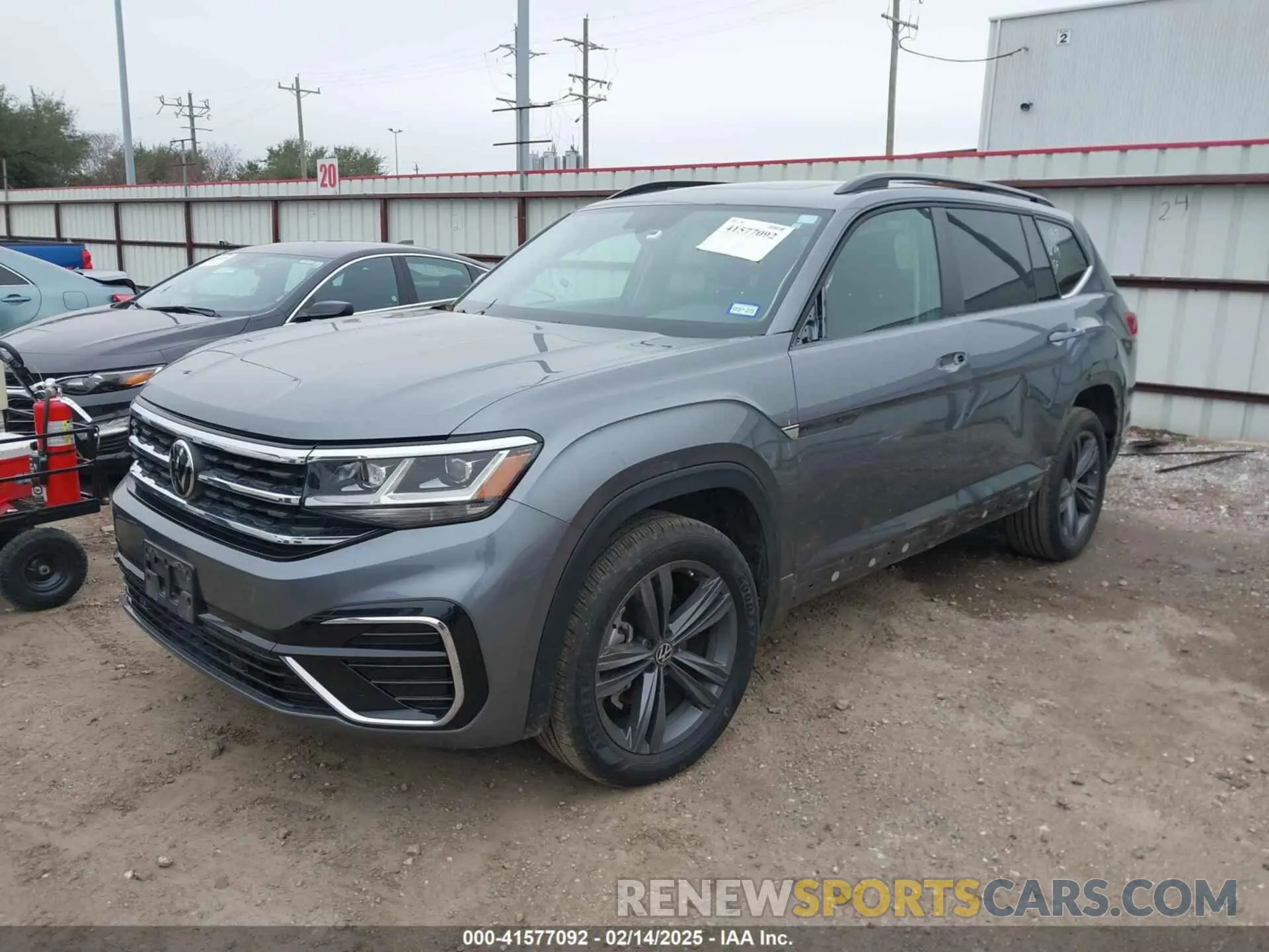 2 Photograph of a damaged car 1V2PR2CA1MC586800 VOLKSWAGEN ATLAS 2021