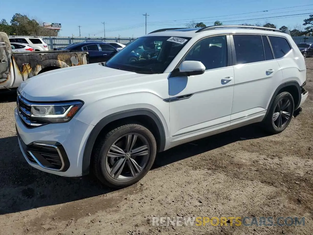 1 Photograph of a damaged car 1V2PR2CA3MC562630 VOLKSWAGEN ATLAS 2021