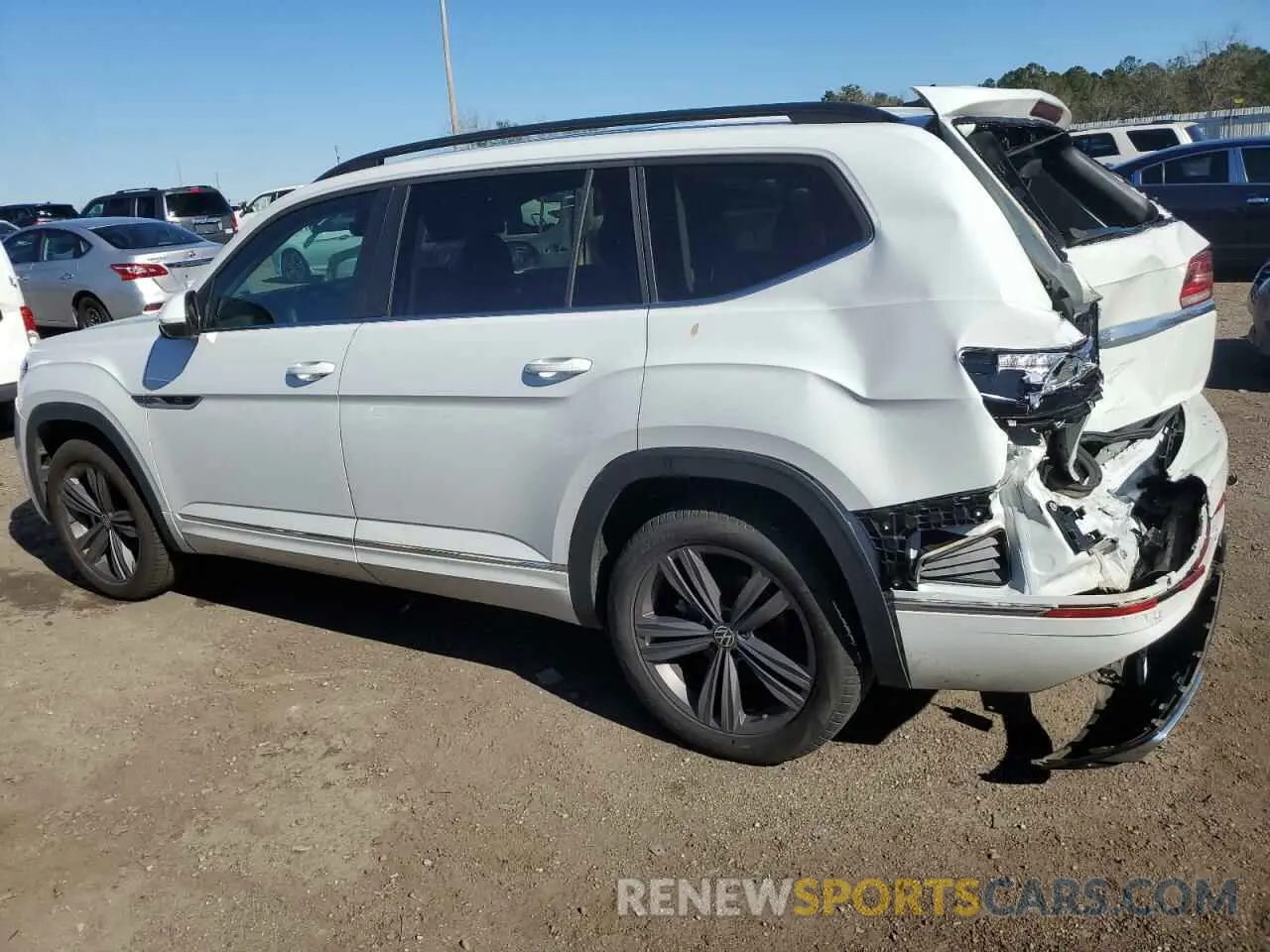 2 Photograph of a damaged car 1V2PR2CA3MC562630 VOLKSWAGEN ATLAS 2021