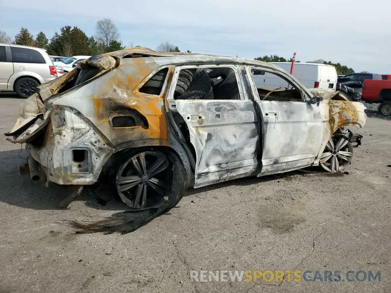 3 Photograph of a damaged car 1V2RE2CA3MC217831 VOLKSWAGEN ATLAS 2021