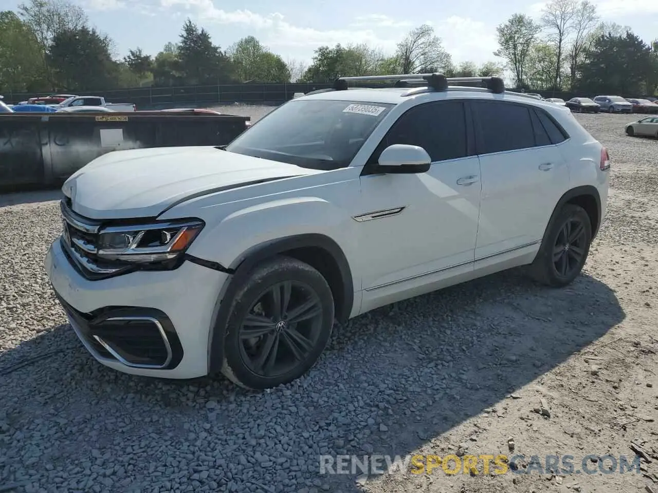 1 Photograph of a damaged car 1V2RE2CAXMC213615 VOLKSWAGEN ATLAS 2021