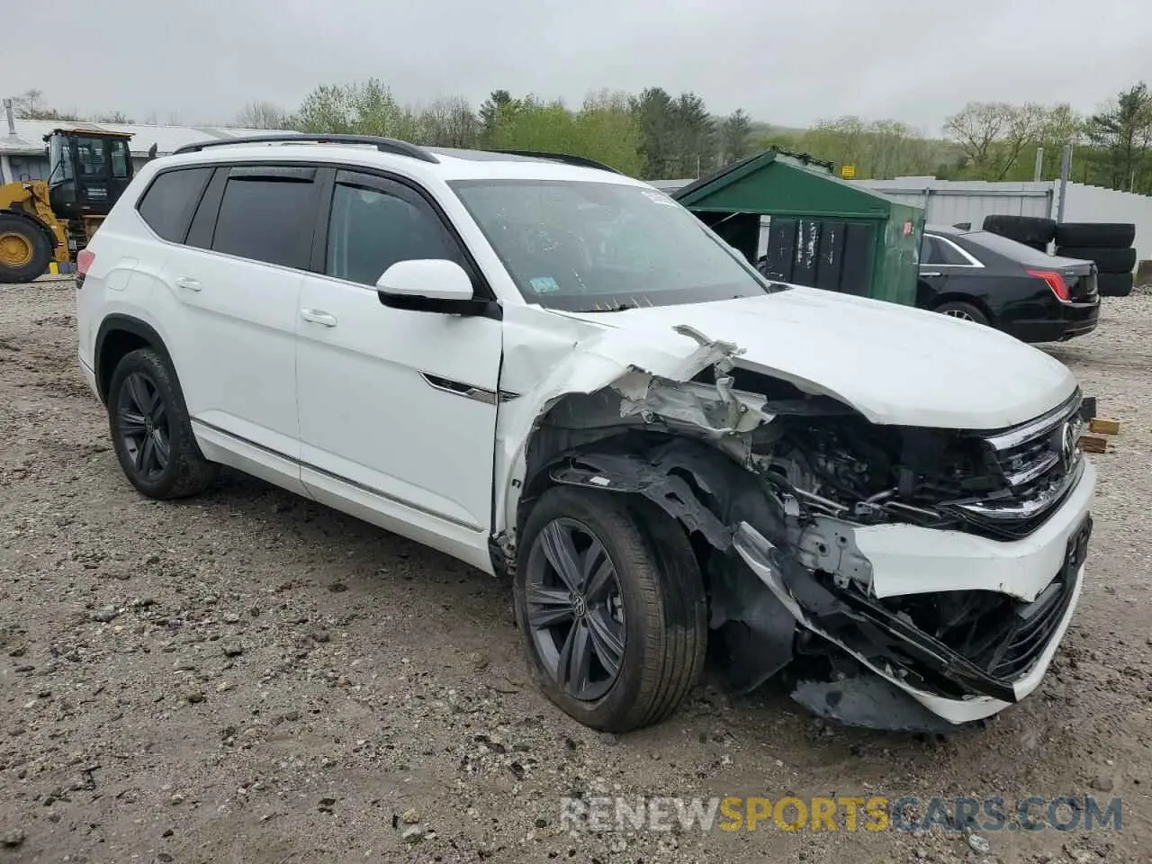 4 Photograph of a damaged car 1V2RR2CA3MC609521 VOLKSWAGEN ATLAS 2021