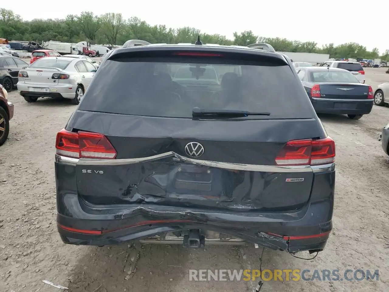 6 Photograph of a damaged car 1V2RR2CA6MC600750 VOLKSWAGEN ATLAS 2021