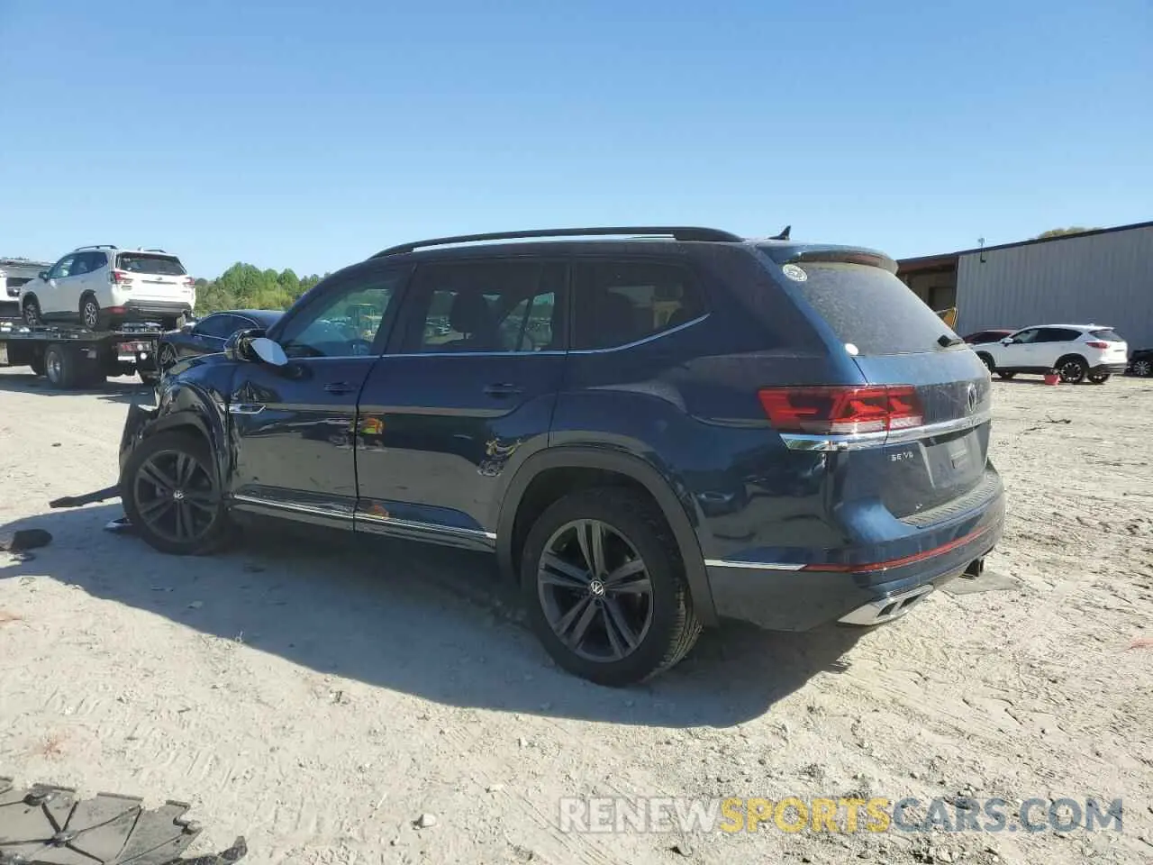 2 Photograph of a damaged car 1V2RR2CA8MC531821 VOLKSWAGEN ATLAS 2021