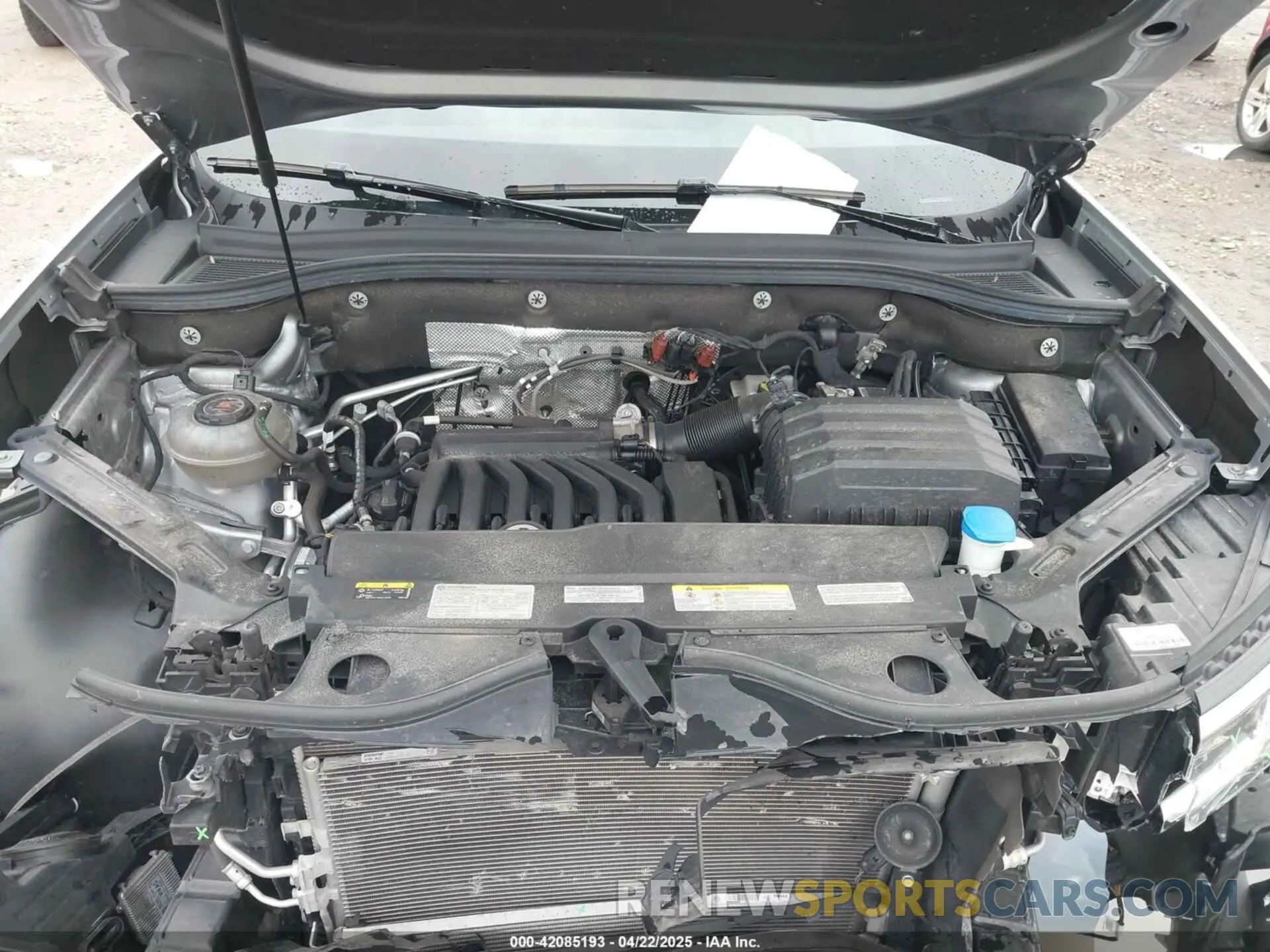 10 Photograph of a damaged car 1V2RR2CA8MC534539 VOLKSWAGEN ATLAS 2021
