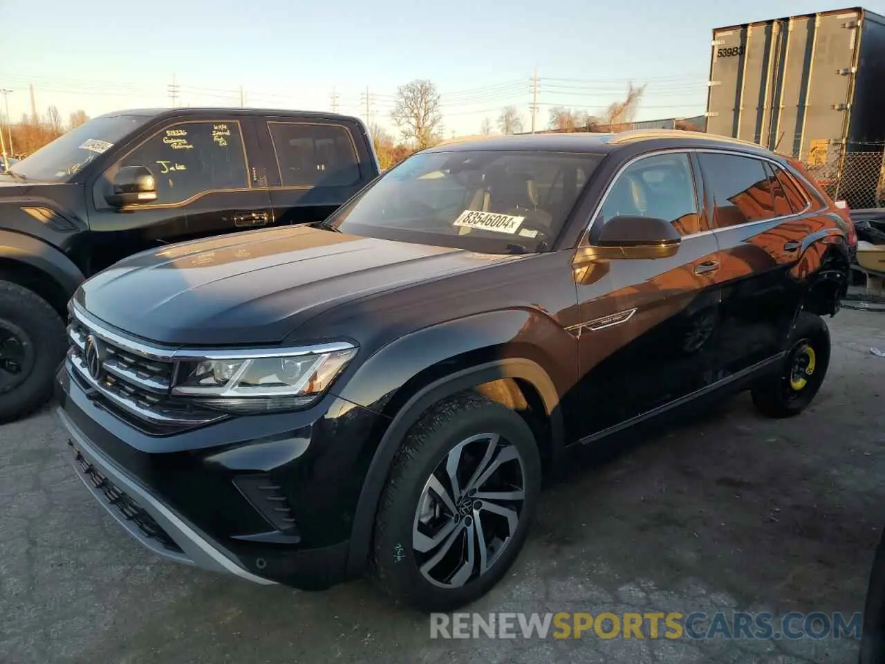 1 Photograph of a damaged car 1V2TC2CA0MC204403 VOLKSWAGEN ATLAS 2021