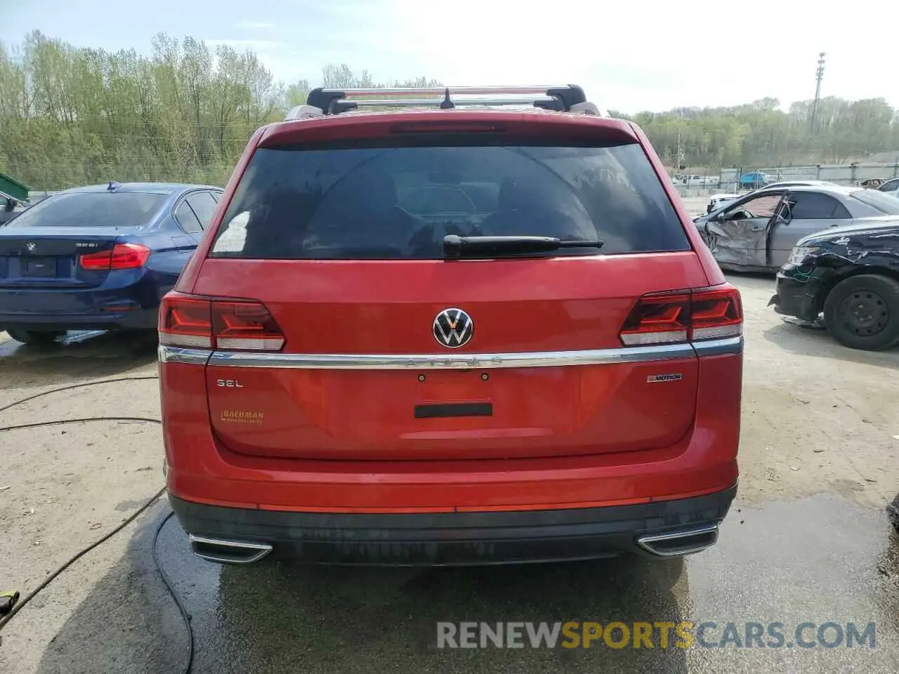 6 Photograph of a damaged car 1V2TP2CA2MC562543 VOLKSWAGEN ATLAS 2021