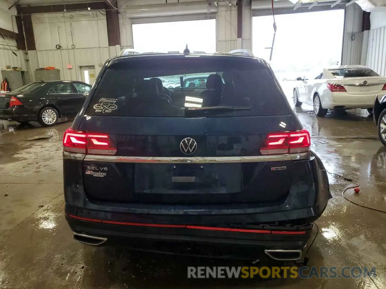 6 Photograph of a damaged car 1V2TR2CA3MC509859 VOLKSWAGEN ATLAS 2021