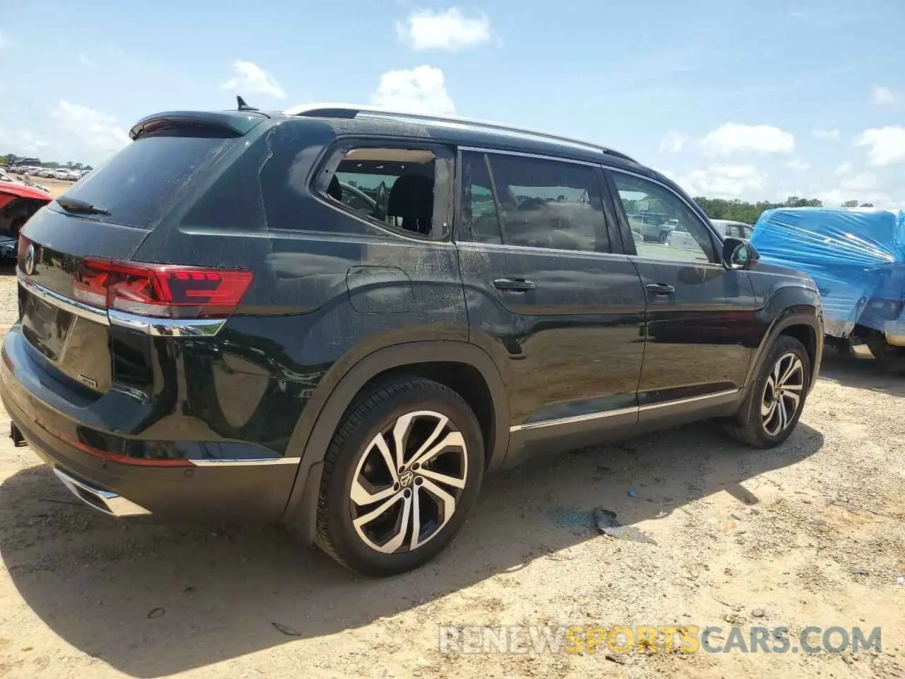 3 Photograph of a damaged car 1V2TR2CA7MC514918 VOLKSWAGEN ATLAS 2021