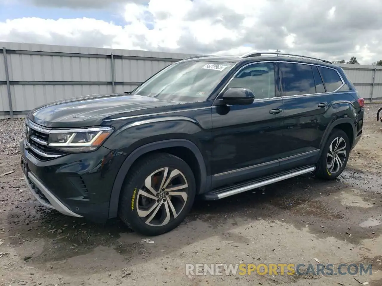 1 Photograph of a damaged car 1V2TR2CA8MC516807 VOLKSWAGEN ATLAS 2021