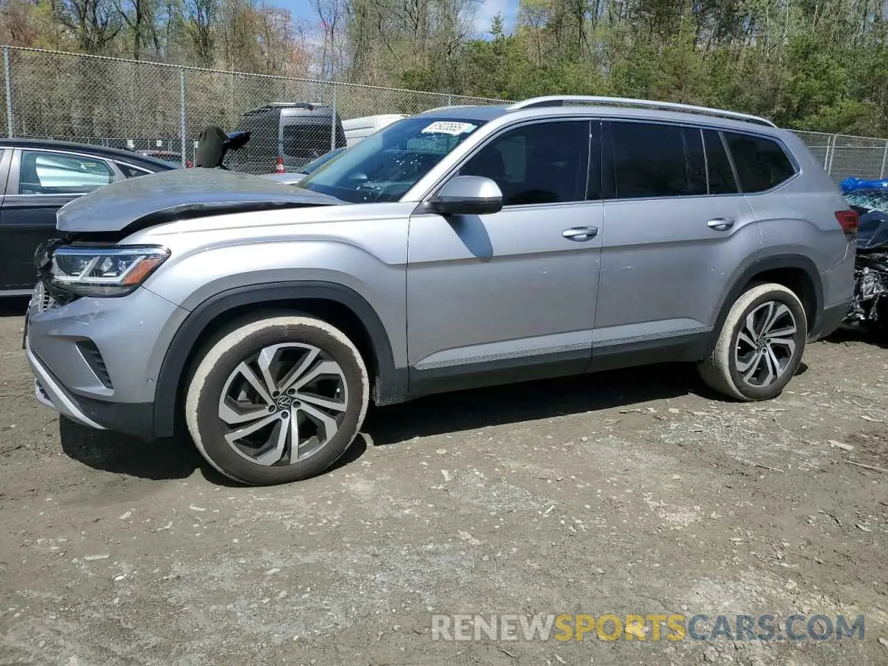 1 Photograph of a damaged car 1V2TR2CA9MC506898 VOLKSWAGEN ATLAS 2021