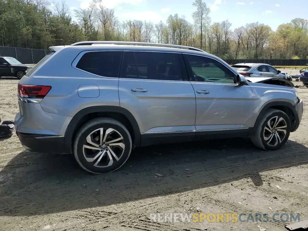 3 Photograph of a damaged car 1V2TR2CA9MC506898 VOLKSWAGEN ATLAS 2021