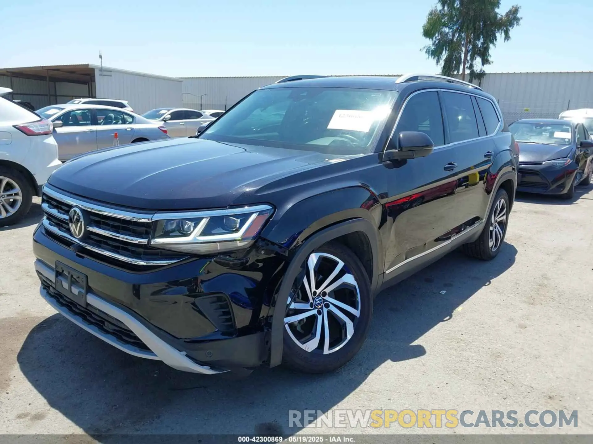 6 Photograph of a damaged car 1V2TR2CA9MC598336 VOLKSWAGEN ATLAS 2021