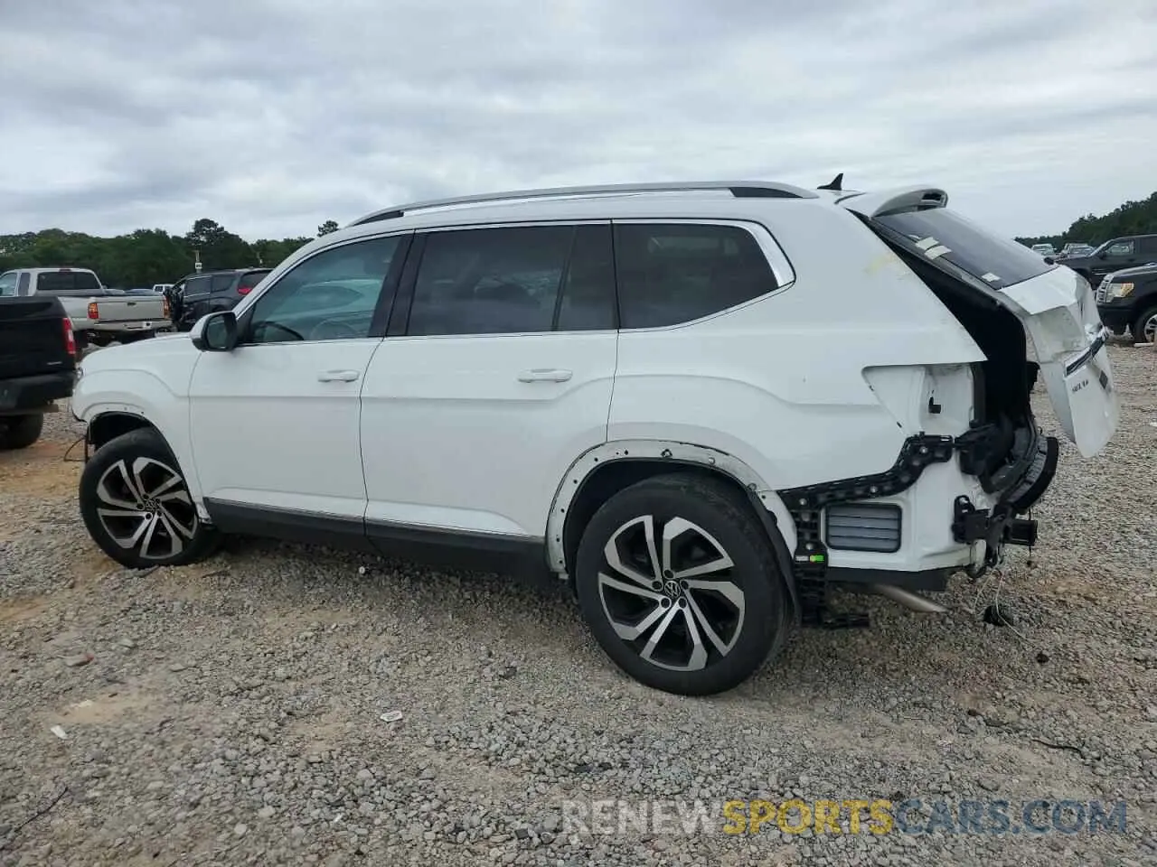 2 Photograph of a damaged car 1V2TR2CAXMC505873 VOLKSWAGEN ATLAS 2021