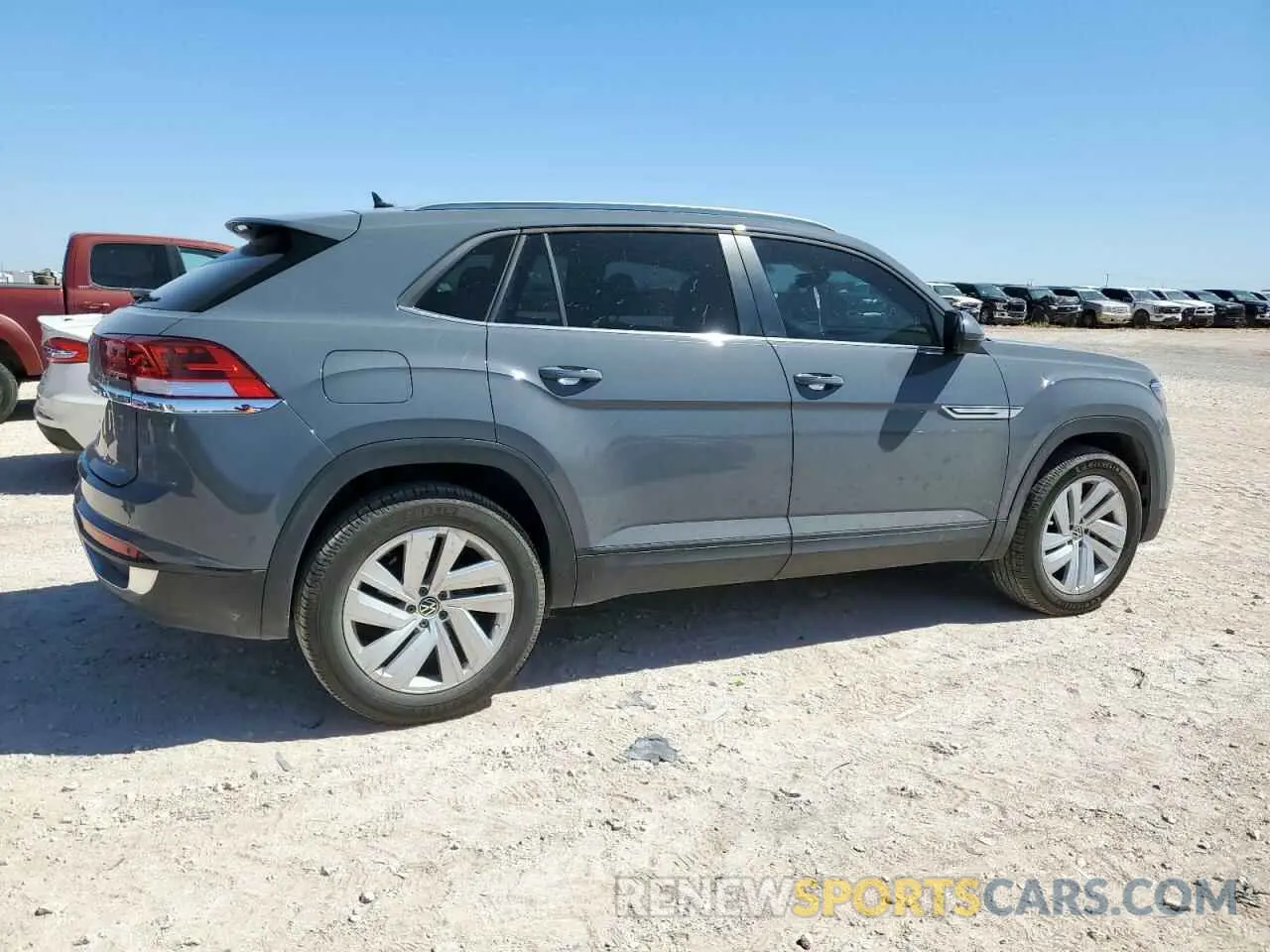 3 Photograph of a damaged car 1V2WE2CA3MC238133 VOLKSWAGEN ATLAS 2021