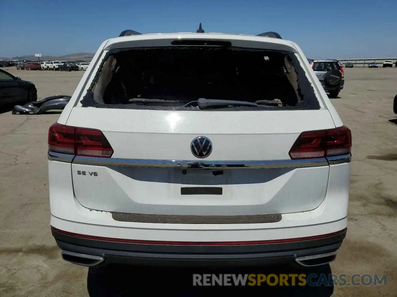 6 Photograph of a damaged car 1V2WR2CA3MC581108 VOLKSWAGEN ATLAS 2021