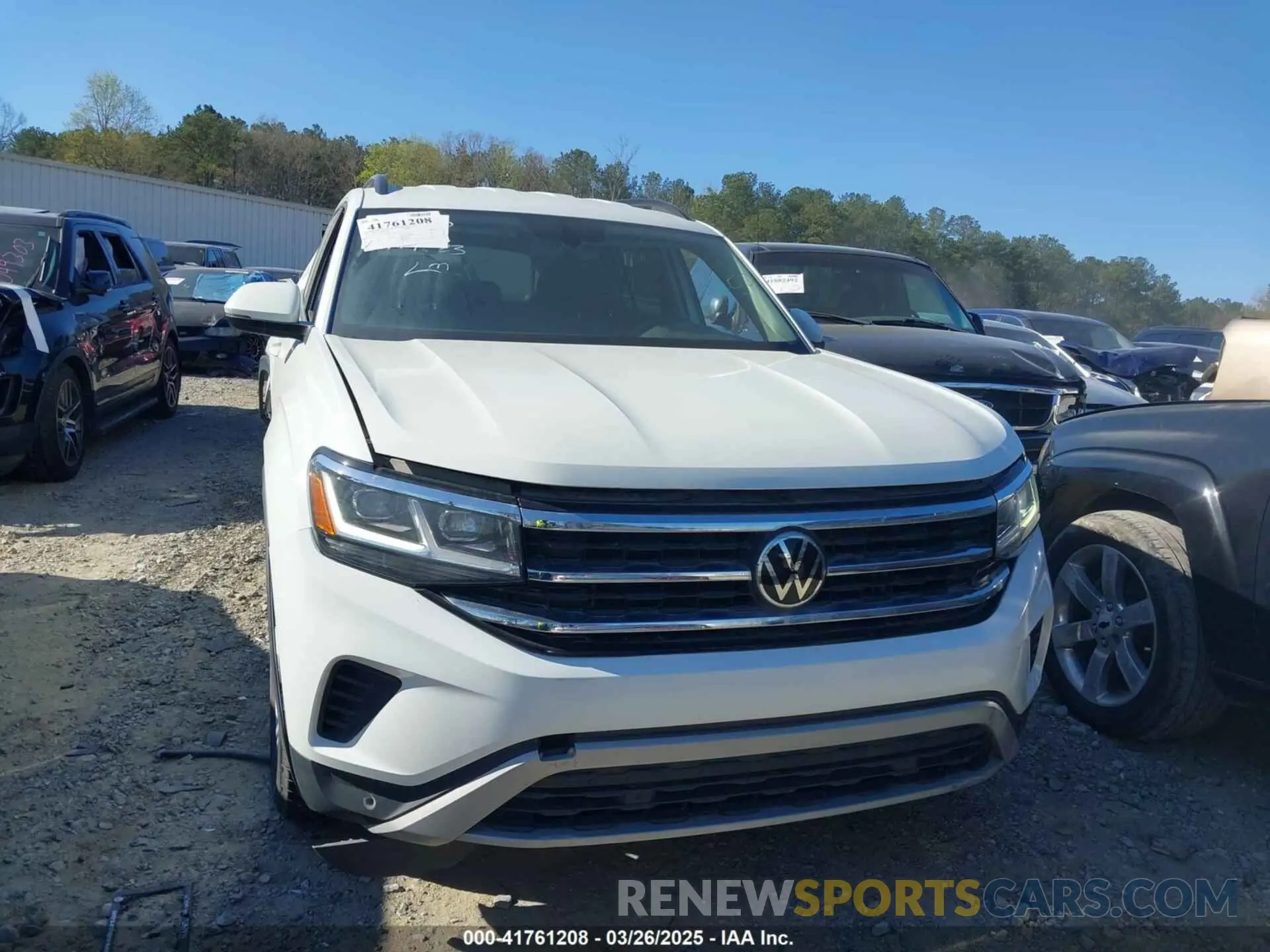 12 Photograph of a damaged car 1V2WR2CA3MC585840 VOLKSWAGEN ATLAS 2021