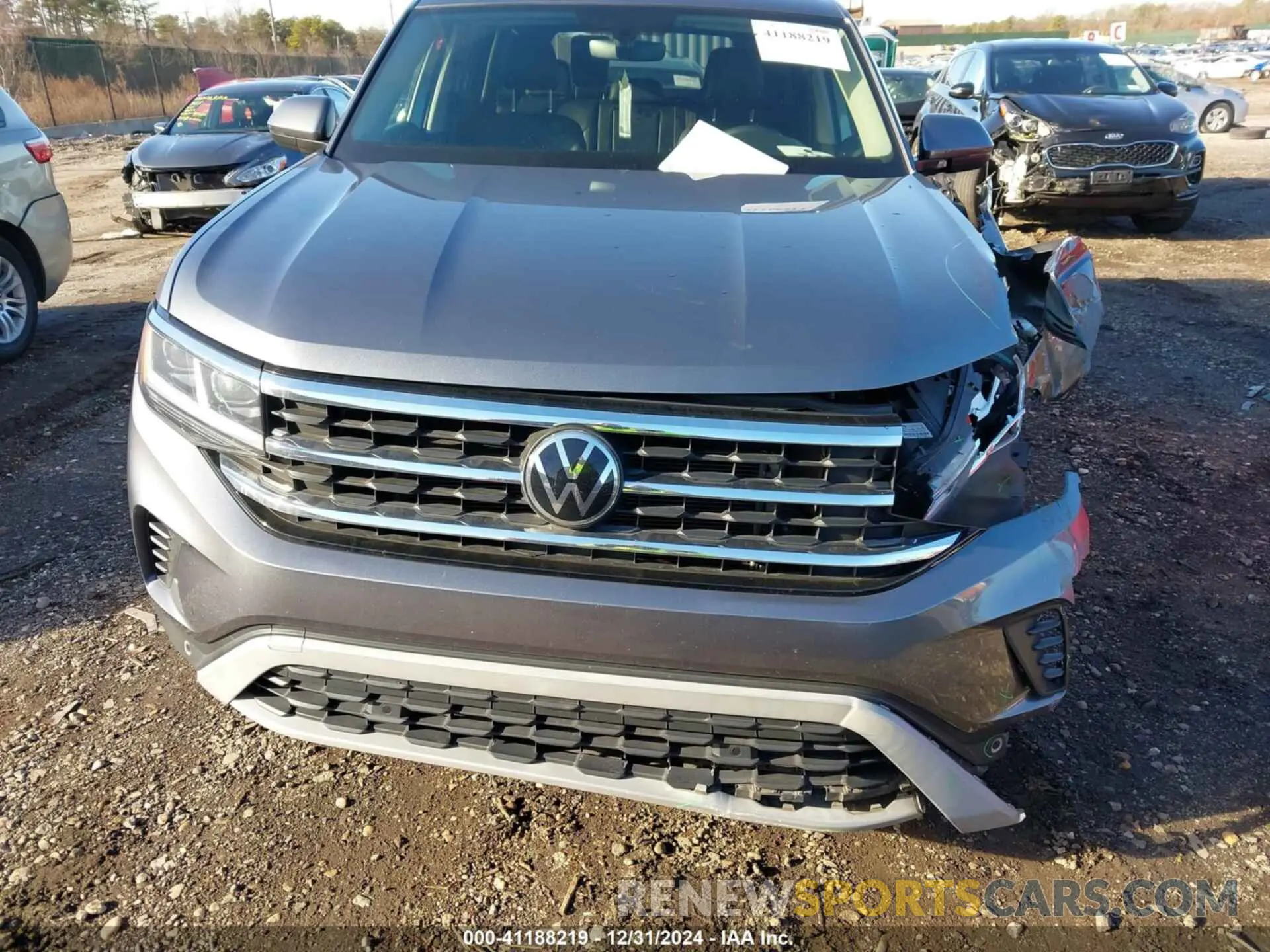 12 Photograph of a damaged car 1V2WR2CA6MC553626 VOLKSWAGEN ATLAS 2021